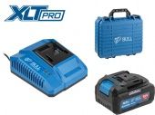 Набор аккумулятор 4 А*ч и зарядное устройство 1х4 А BULL XLTpro в чем. SET