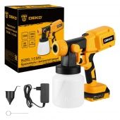 Краскопульт аккумуляторный DEKO SG20D