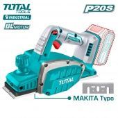 Рубанок аккумуляторный TOTAL TRLI20401