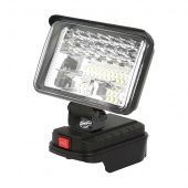 Фонарь аккум. MAXPILER MWL-02 (20В, 150х90мм, 1950Лм, совместим с акб макита, без АКБ и ЗУ)