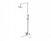 Смеситель (душевая стойка) настенный из нержавеющей стали для ванной комнаты "Oasis" SUS2000MSt_Car