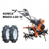 Мотоблок SKIPER SP-1600SE EXPERT + колеса BRADO 4.00-10