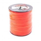 Леска для триммера 2.4мм*5LB, звезда, 550 м, бухта