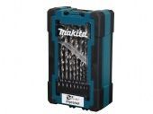 Набор сверл по металлу ц/х, HSS-G,  MAKITA D-78368, 25 шт