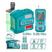 Набор из уровня лазерного и дальномера TOTAL TOSLL0401