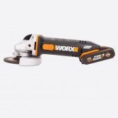 Углошлифовальная машина аккумуляторная WORX WX800 (2Ач х 2, кейс)