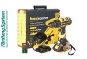 Шуруповерт Hanskonner HCD1865I
