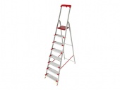 Лестница-стремянка алюм. проф. 169 см 8 ступ. 8,2кг NV500 Новая Высота (с лотком-органайзером, макс. нагрузка 225кг)