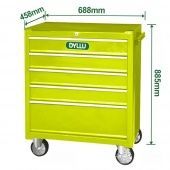 Тележка инструментальная 688x458x735мм DYLLU DTCS2A05
