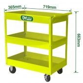 Тележка инструментальная 719x365x663мм DYLLU DTCS1A13