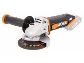 Углошлифовальная машина аккумуляторная WORX WX800.9 (без АКБ и ЗУ)