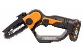 Мини-пила цепная аккумуляторная WORX WG324E (2Ач х 1, ЗУ)