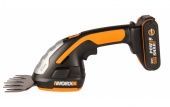 Ножницы для стрижки травы и кустарников WORX WG801E.5 в комплекте с тяпкой,  (2ач х 1, З)