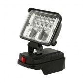 Фонарь аккум. MAXPILER MWL-01 (20В, 110х78мм, 1170Лм, совместим с акб макита, без АКБ и ЗУ)