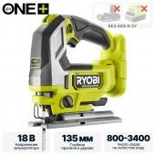 ONE + / Лобзик аккумуляторный RYOBI RJS18BL-0 (без батареи)