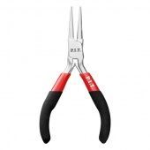 Круглогубцы мини прямые P.I.T. ADVANCE HPLR06-0115R, 115 мм, сталь CR-V, 63HRC, пружина