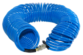 Шланг полиуретановый спиральный с фитингами FUBAG 8х12 15 м
