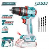 Дрель-шуруповерт ударная TOTAL TIDLI206681