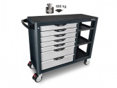 Тележка для инструмента 7 секций серия PRO-PLUS TOPTUL (TCBH0703)