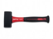 Молоток-кувалда 1кг с фиберглассовой рукояткой TOPTUL (HABE2226)