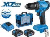 Аккумуляторная дрель-шуруповерт BULL SR 1803 Xcase XLTpro (2x4 А*ч)