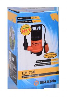 Насос дренажный Вихрь ДН-750