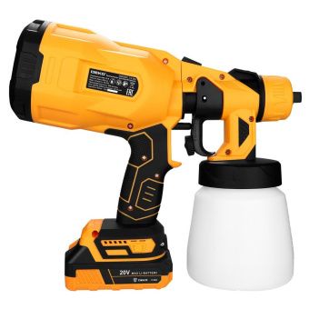 Краскопульт аккумуляторный DEKO DSG20K2