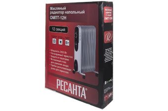 Масляный радиатор Ресанта ОМПТ-12Н