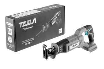 Пила сабельная аккумуляторная TESLA TR18BL