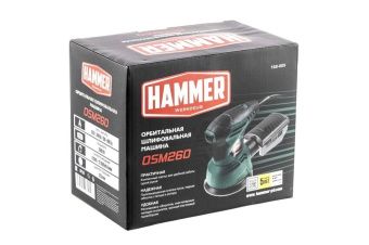 Эксцентриковая шлифмашина Hammer Flex OSM260