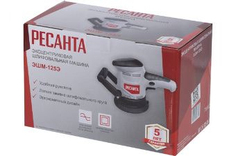 Эксцентриковая шлифмашина Ресанта ЭШМ-125Э