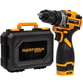 Дрель-шуруповерт аккумуляторная PARTISAN AD-1660BL