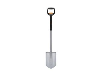 Лопата штыковая телескопическая закругленная Xact FISKARS