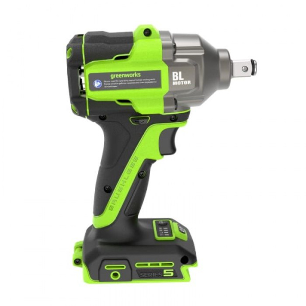 Гайковерт ударный аккумуляторный Greenworks IW5500 (1АКБ 4,0А/ч +ЗУ) 3805007CUB