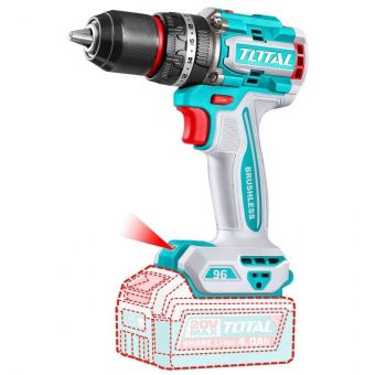 Дрель-шуруповерт ударная TOTAL TIDLI209681