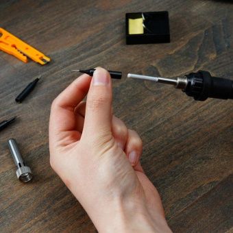 Паяльник цифровой DEKO SI10 SET 12