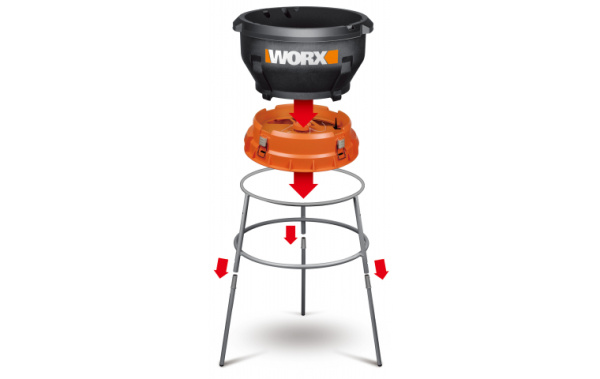 Измельчитель травы WORX WG430E