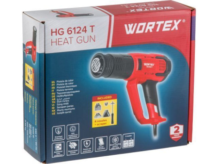 Термовоздуходувка WORTEX HG 6124 T