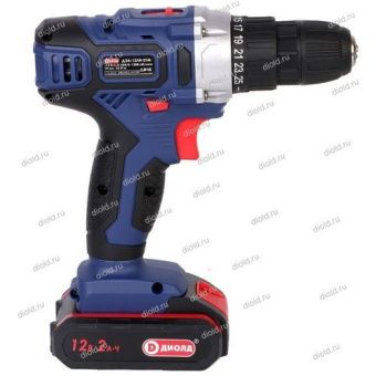 Аккумуляторный шуруповерт Диолд ДЭА-12ЛИ-01М