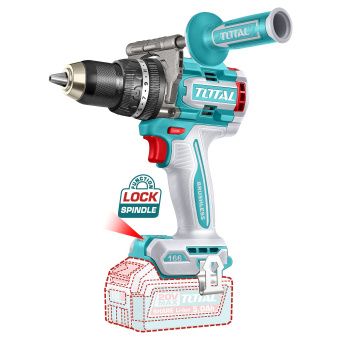 Дрель-шуруповерт ударная TOTAL TIDLI201668
