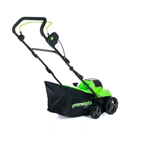 Аэратор-скарификатор аккумуляторный GreenWorks GD40SC38IIK4 (1АКБ 4,0А/ч + ЗУ) 2517607UB