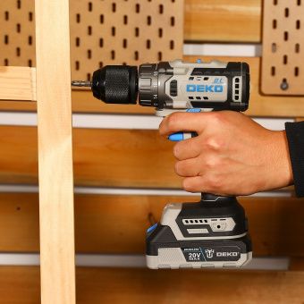 Дрель-шуруповерт аккумуляторная DEKO ZKCD20V ONE +