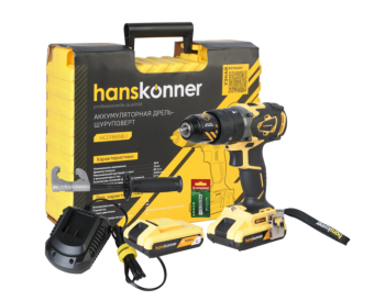 Шуруповерт Hanskonner HCD1865BLI