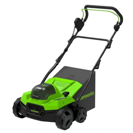 Аэратор-скарификатор аккумуляторный GreenWorks GD40SC38IIK4 (1АКБ 4,0А/ч + ЗУ) 2517607UB