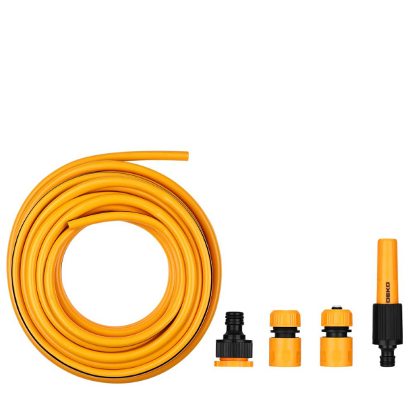 Шланг поливочный 1/2 "(13мм) с насадкой и коннекторами DEKO DKI20 20м (SET 5 )