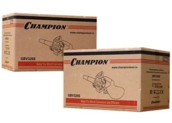 Бензиновая воздуходувка-измельчитель CHAMPION GBV326S