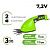 Ножницы-кусторез аккумуляторные садовые GreenWorks G7,2HS, 1600107